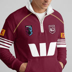 Queensland Rugby 2026 Munster Quarterzip Waffle Sweatshirt