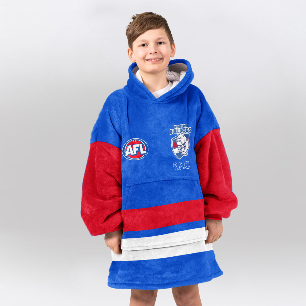 Western Bulldogs Unisex Blanket Hoodie