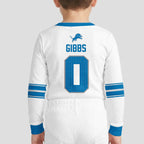 Detroit L. Football JG 0! Inspired Bamboo Two Piece Long Sleeve Pajama Set