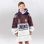 Manly Warringah Unisex Blanket Hoodie