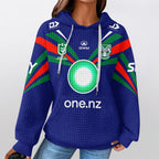 New Zealand 2026 Home Unisex Waffle Hoodie