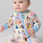 Preppy Magical Wonderland  Bamboo Convertible Zippy