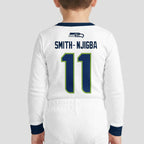 Seahawks Football Inspired Bamboo Two Piece Long Sleeve Pajama Set