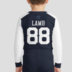 Dallas C. Football CDLamb 88! Inspired Bamboo Two Piece Long Sleeve Pajama Set