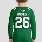 Eagles Football Barkley 26! Inspired Bamboo Two Piece Long Sleeve Pajama Set