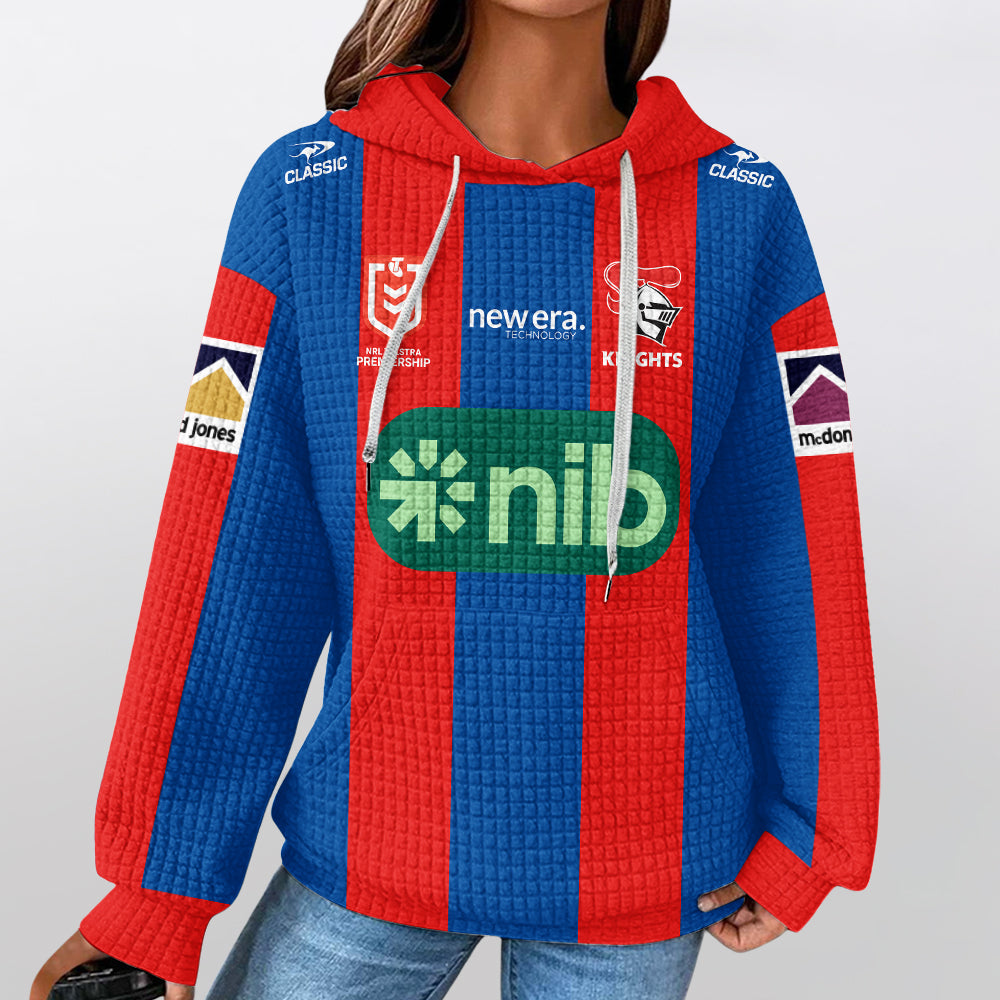 Newcastle Unisex Home Waffle Hoodie