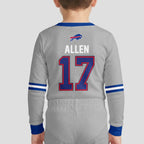 Buffalo Football Joshua 17! Inspired Bamboo Two Piece Long Sleeve Pajama Set