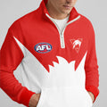 Sydney Football Unisex Quarterzip Waffle Sweatshirt