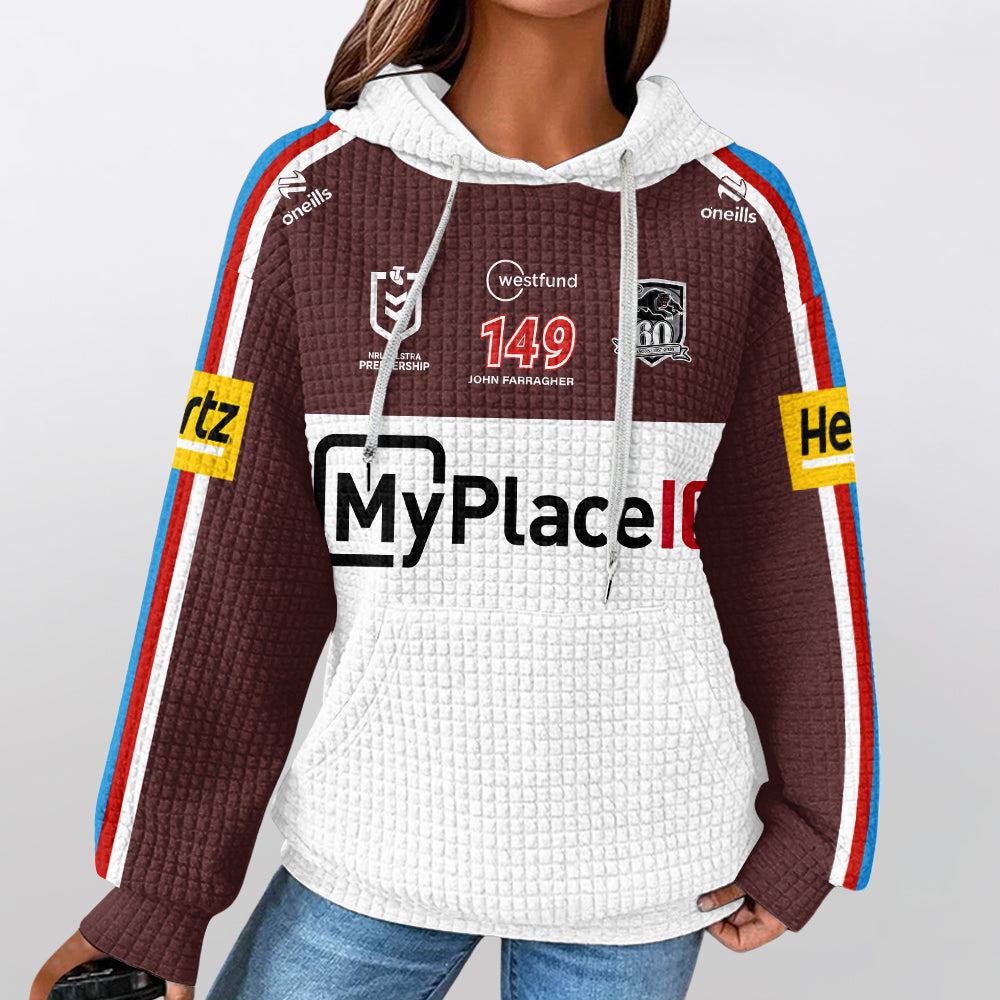 Penrith Unisex Home Waffle Hoodie