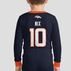 Denver B. BN10 Football! Inspired Bamboo Two Piece Long Sleeve Pajama Set