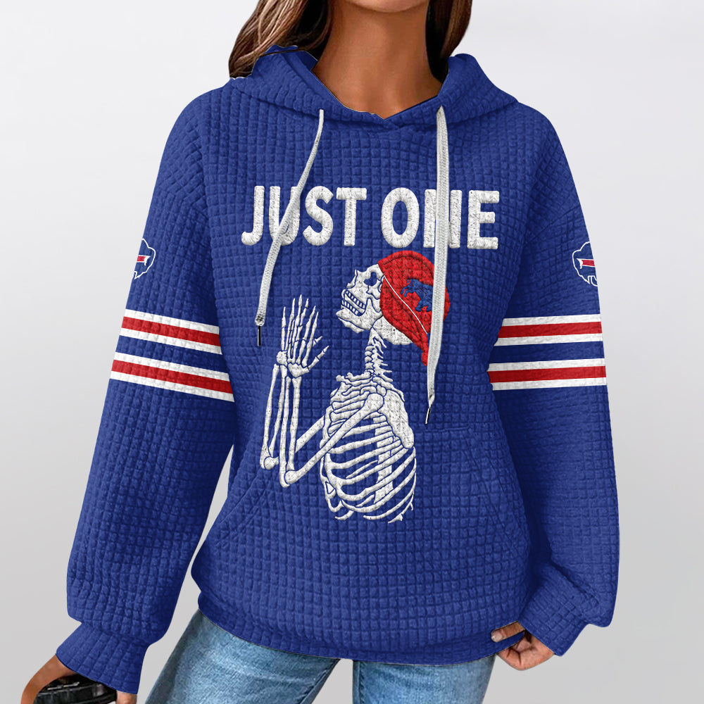 Buffalo Football - Just One Waffle Hoodie