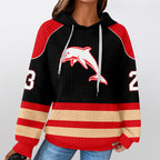 Dolphins Unisex Waffle Hoodie