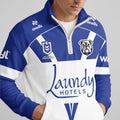 Bulldogs Quarterzip Waffle Sweatshirt