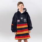 Adelaide Football 2026 Home Blanket Hoodie
