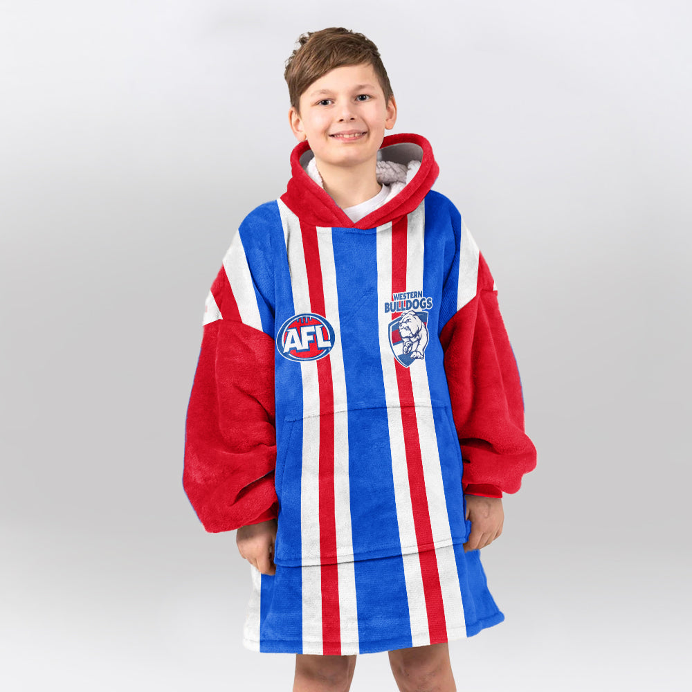 Western Bulldogs Unisex Blanket Hoodie