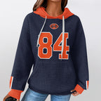 Chicago B. Rivalries Loveland 84 Football Waffle Hoodie