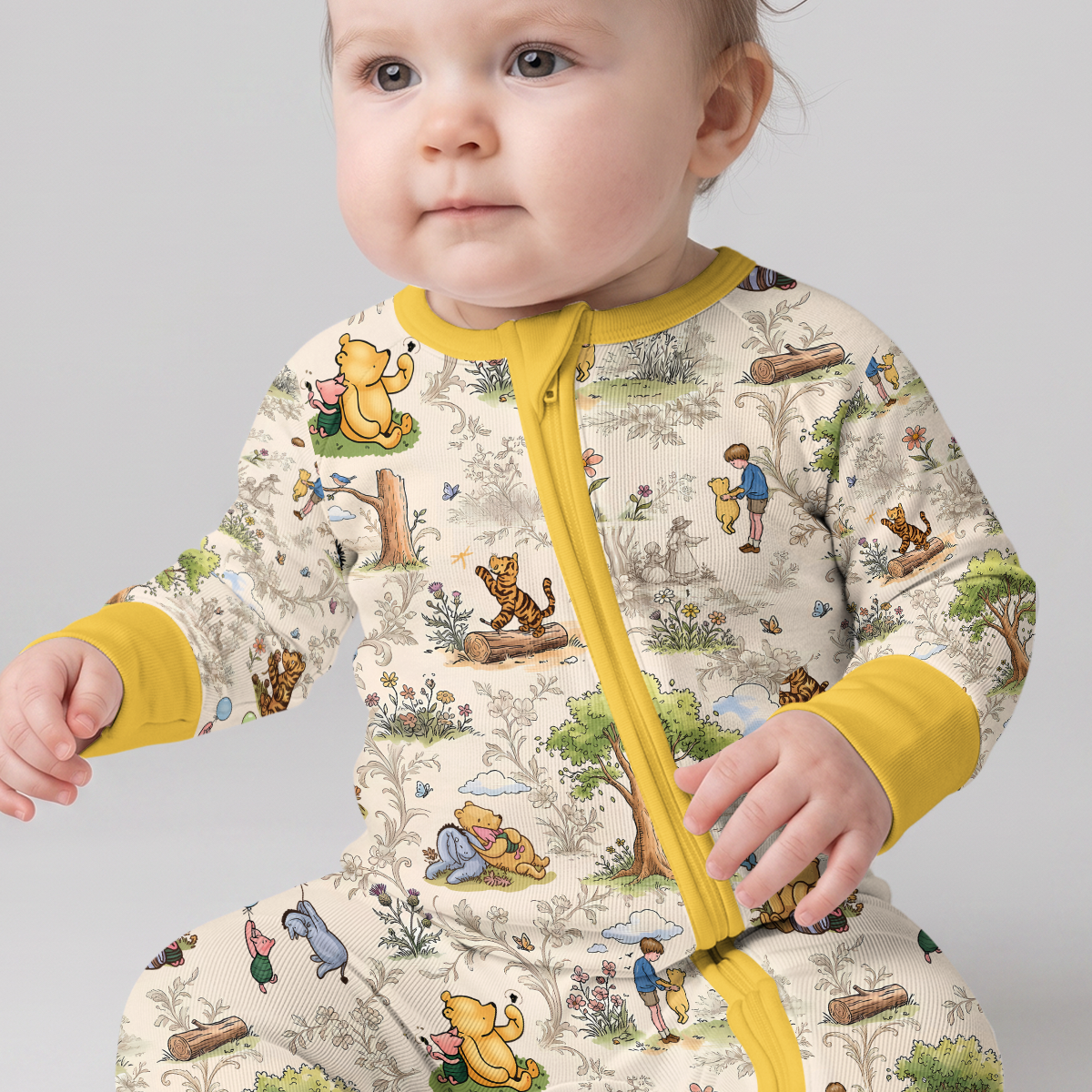 Silly Bear and Friends Bamboo Convertible Zippy