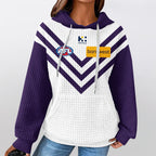 Fremantle Football Unisex Waffle Hoodie