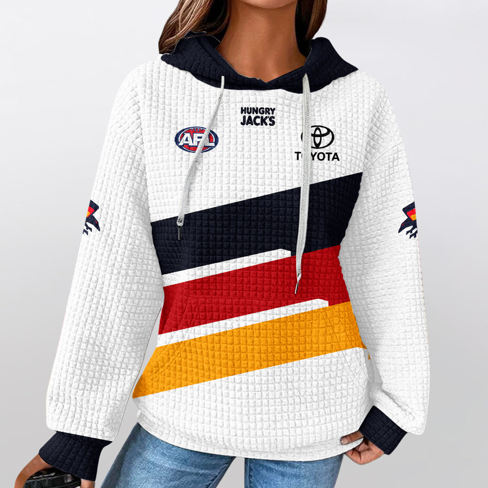 Adelaide Football 2026 Away Waffle Hoodie