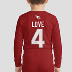 Arizona Cardinals Football!! Inspired Bamboo Two Piece Long Sleeve Pajama Set