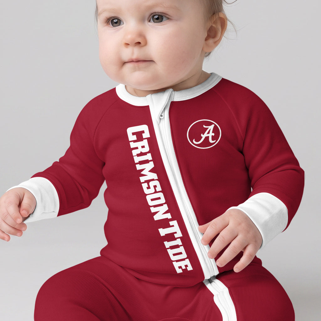 Alabama Crimson Tide Football! Inspired Bamboo Convertible Zippy For Kid