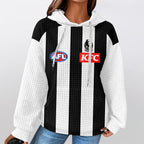 Collingwood Magpies Unisex Waffle Hoodie
