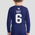 Giants Football! Inspired Bamboo Two Piece Long Sleeve Pajama Set