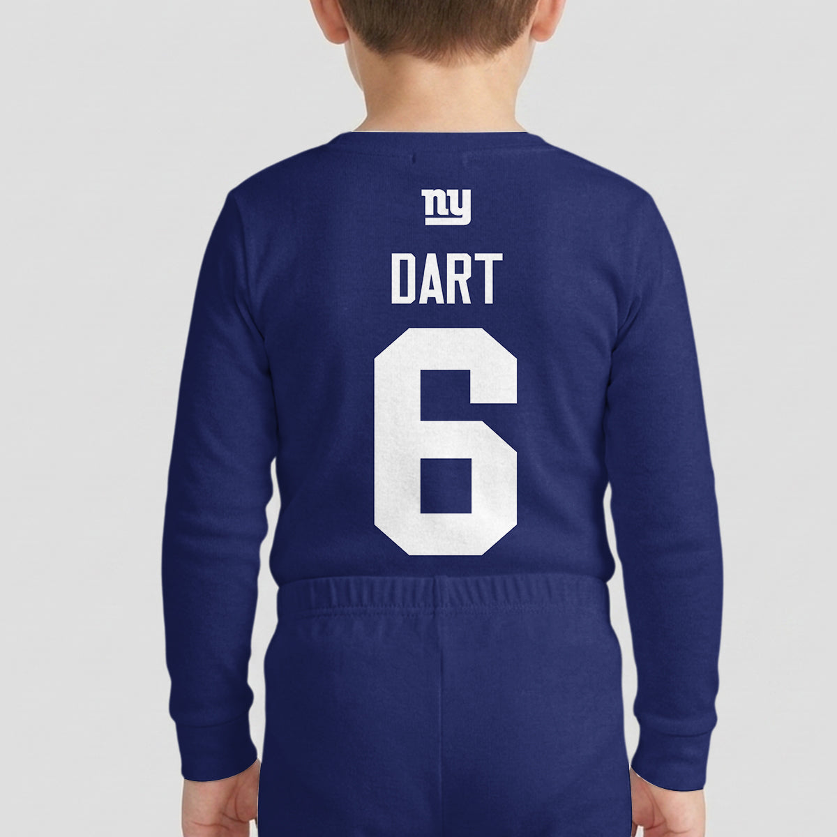 Giants Football! Inspired Bamboo Two Piece Long Sleeve Pajama Set