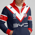 Roosters Quarterzip Waffle Sweatshirt