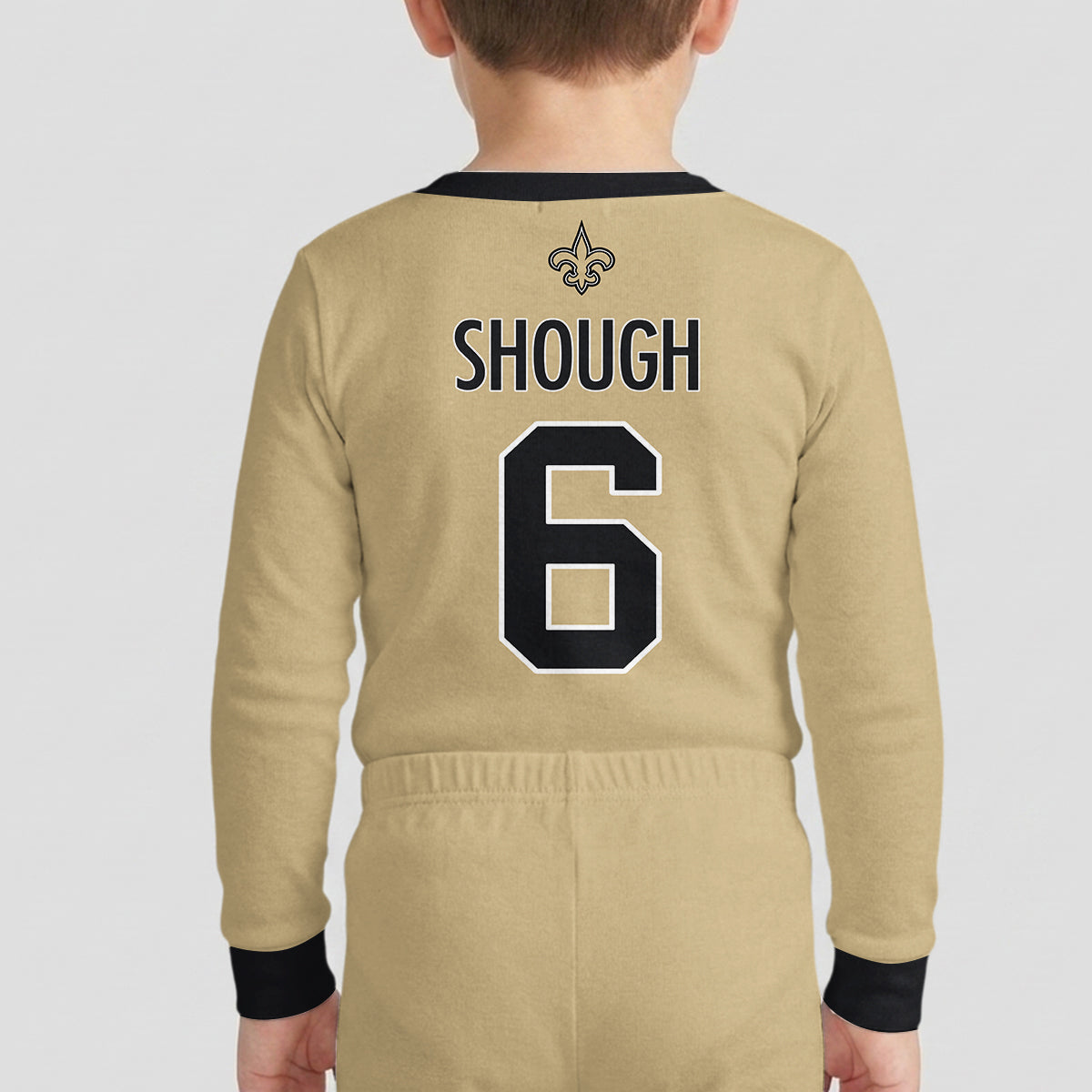 New Orleans Saints Football!! Inspired Bamboo Two Piece Long Sleeve Pajama Set