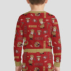 Niners Football x Pete Inspired Bamboo Two Piece Long Sleeve Pajama Set