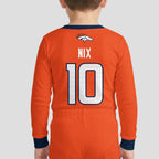 Denver B. BN10 Football! Inspired Bamboo Two Piece Long Sleeve Pajama Set
