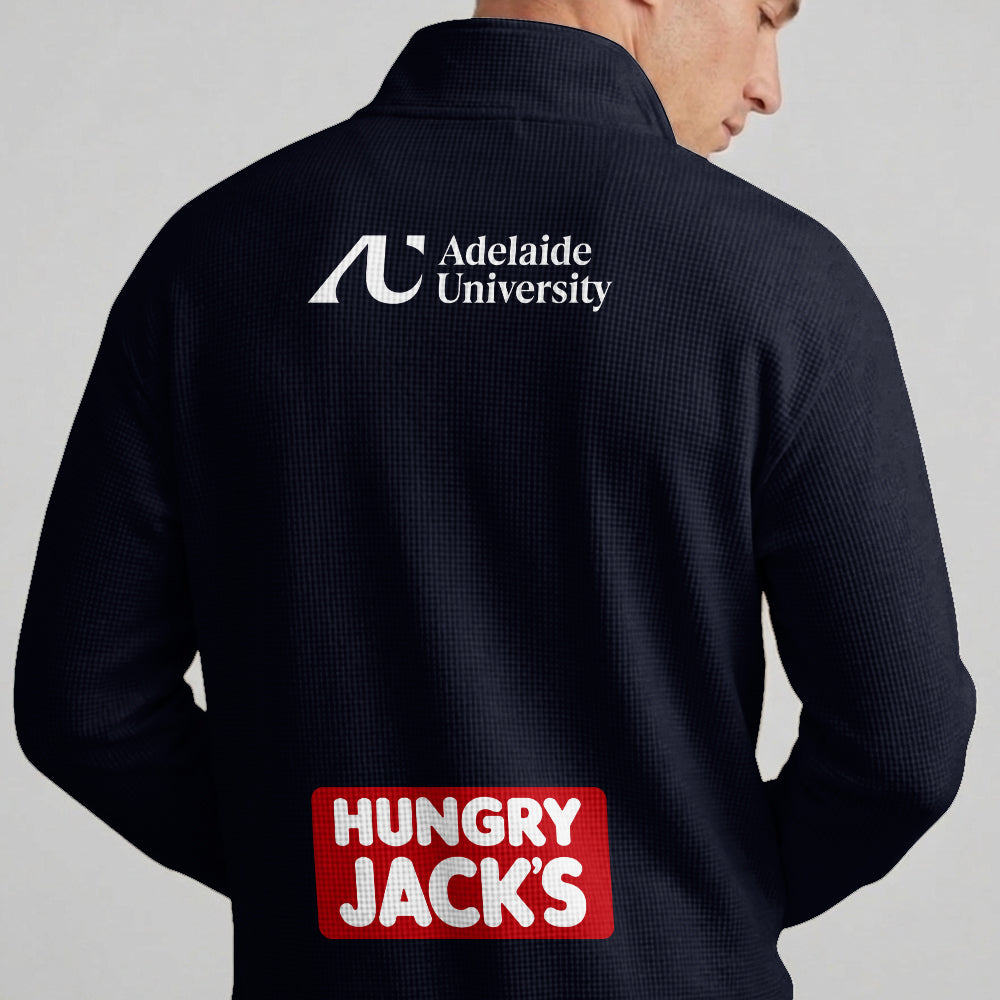 Adelaide Football 2026  Quarterzip Waffle Sweatshirt