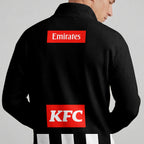 Collingwood Magpies Quarterzip Waffle Sweatshirt