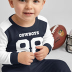 Dallas C. Football CDLamb 88! Inspired Bamboo Two Piece Long Sleeve Pajama Set