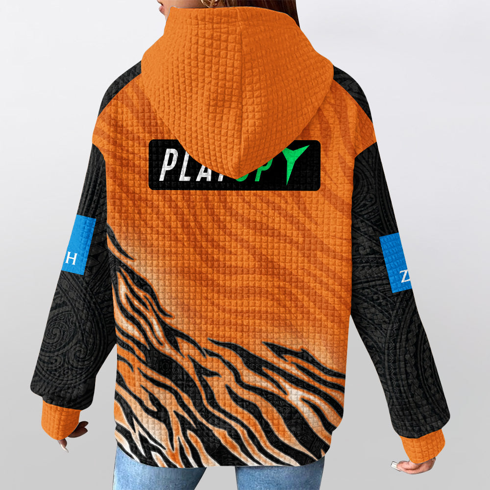 Wests Unisex Cultural Waffle Hoodie