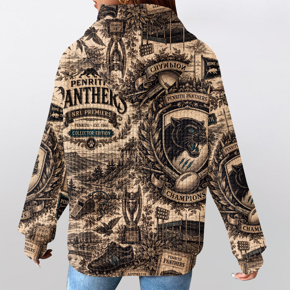 Penrith Unisex Home Waffle Hoodie