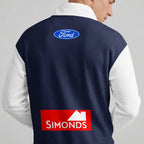 Geelong Football Quarterzip Waffle Sweatshirt