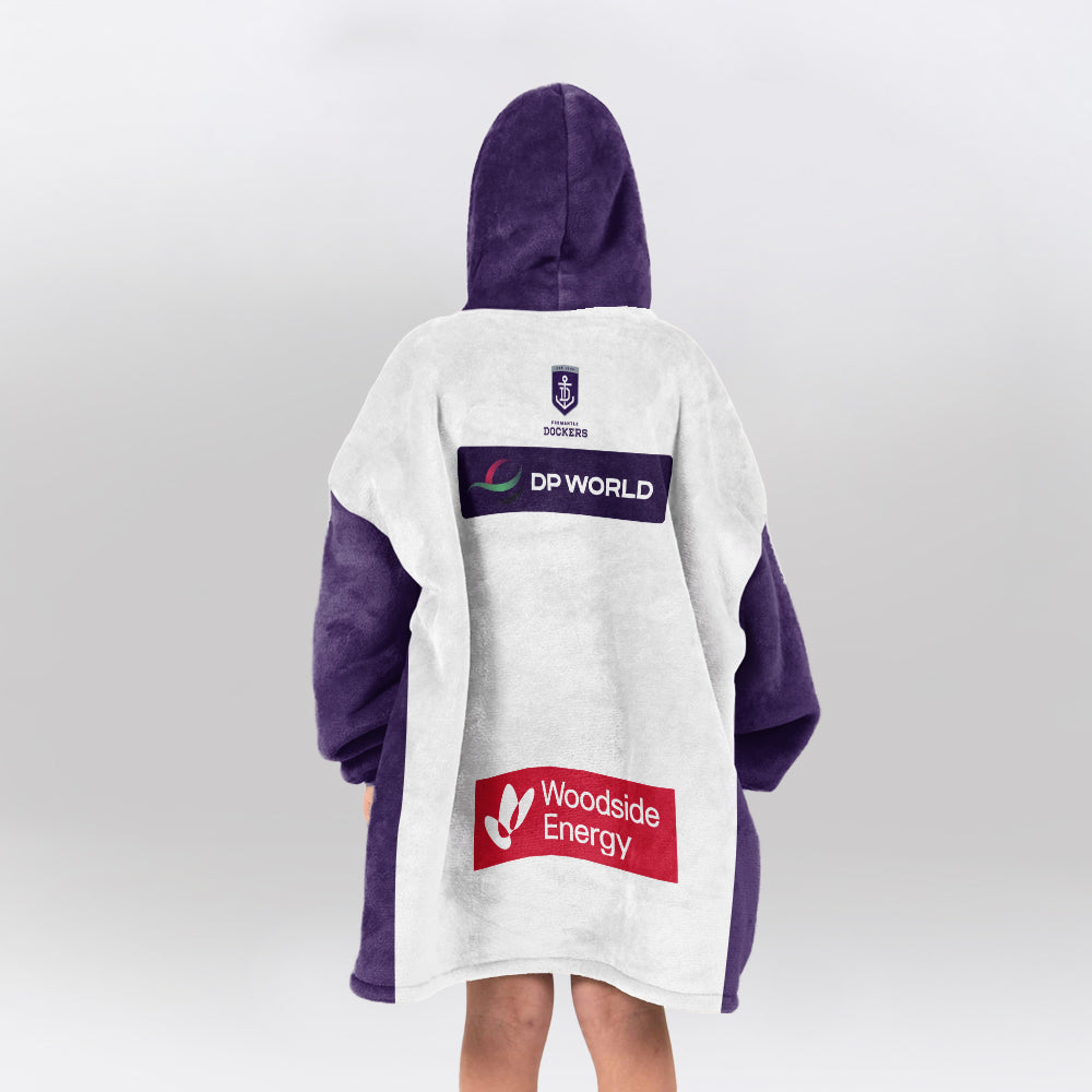 Fremantle Dockers Unisex  Blanket Hoodie