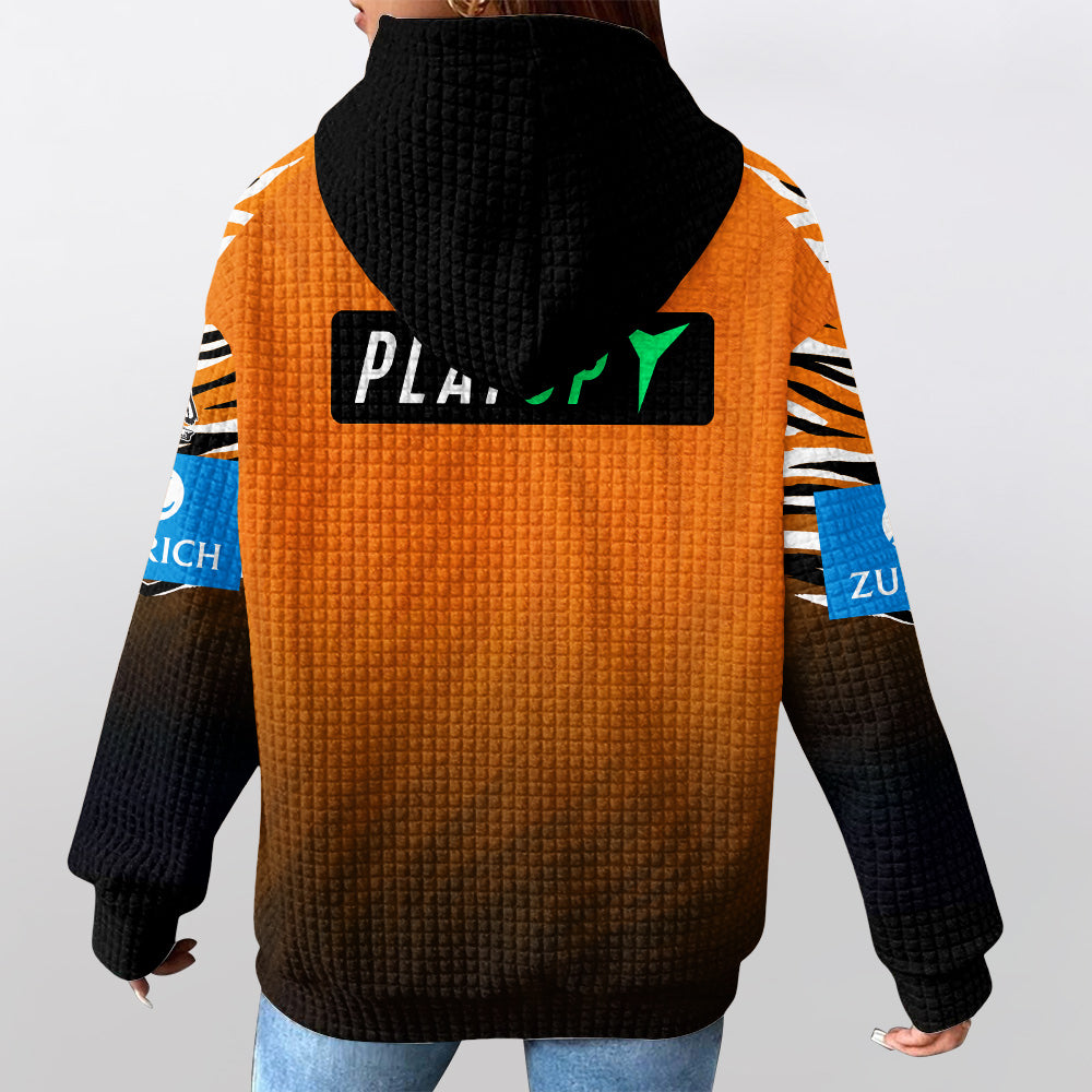 Wests Unisex Home Waffle Hoodie
