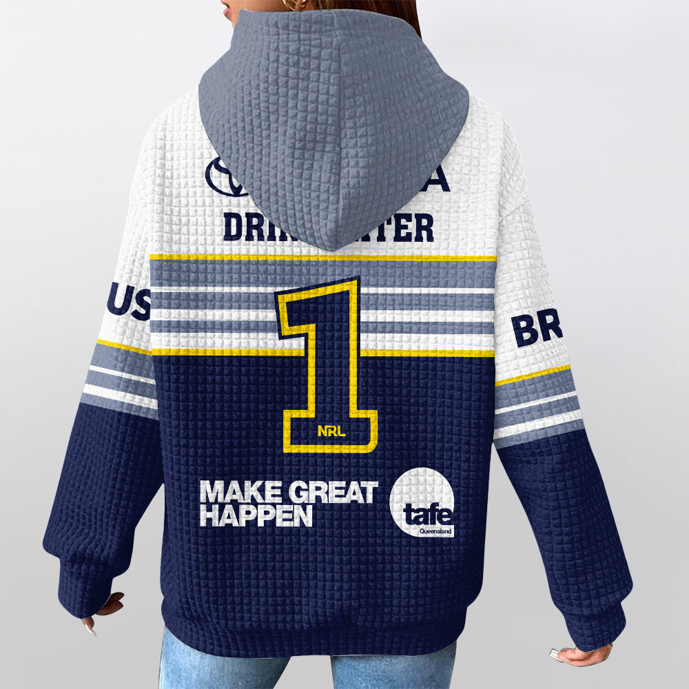North Queensland Drinkwater 1 Away Waffle Hoodie