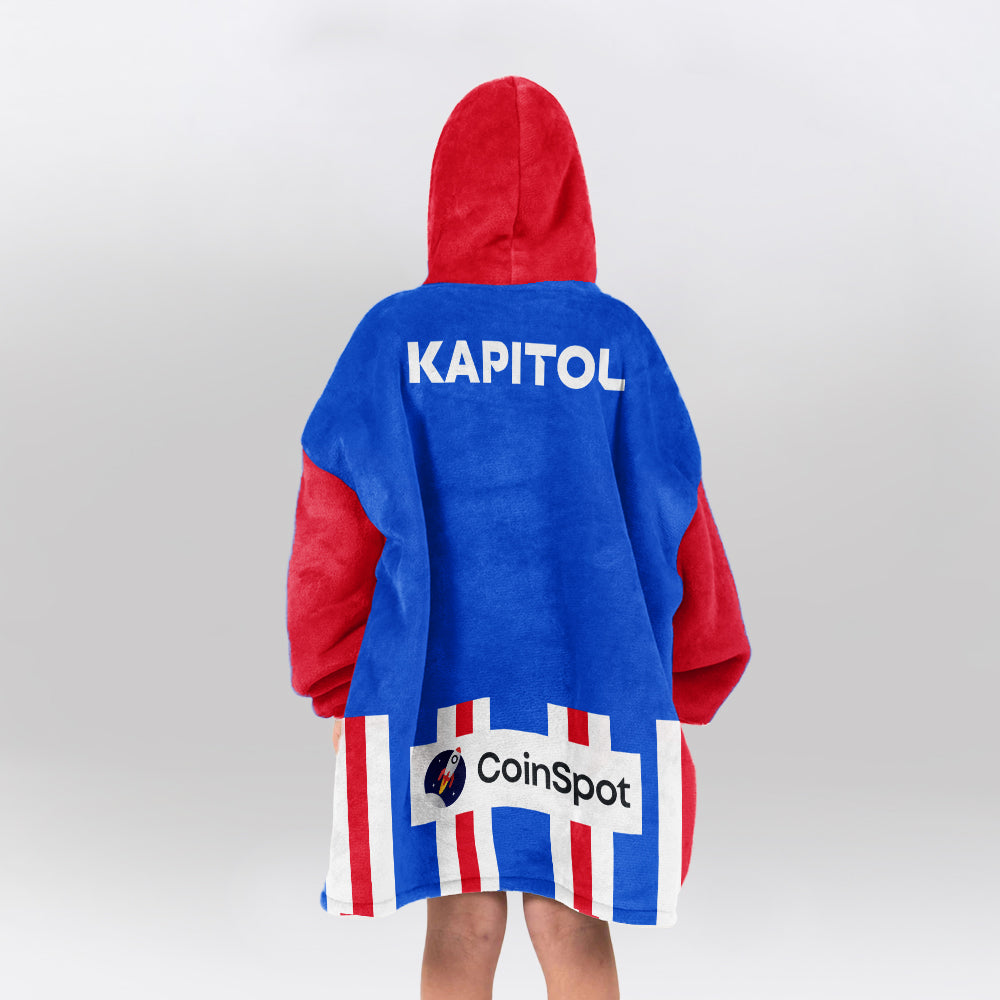 Western Bulldogs Unisex Blanket Hoodie
