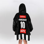 Collingwood Football 10 Pendlebury  Blanket Hoodie