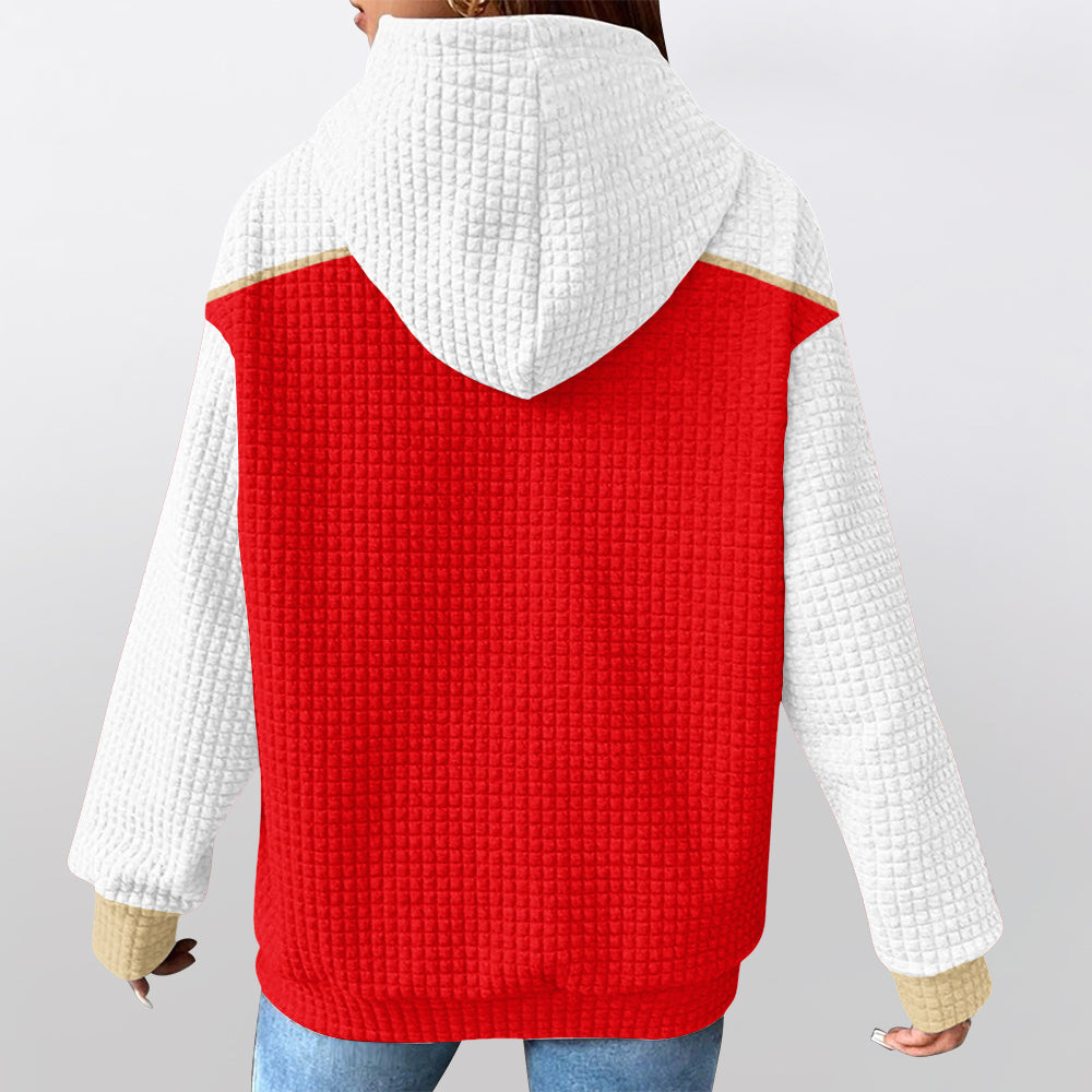 Dolphins Unisex Waffle Hoodie