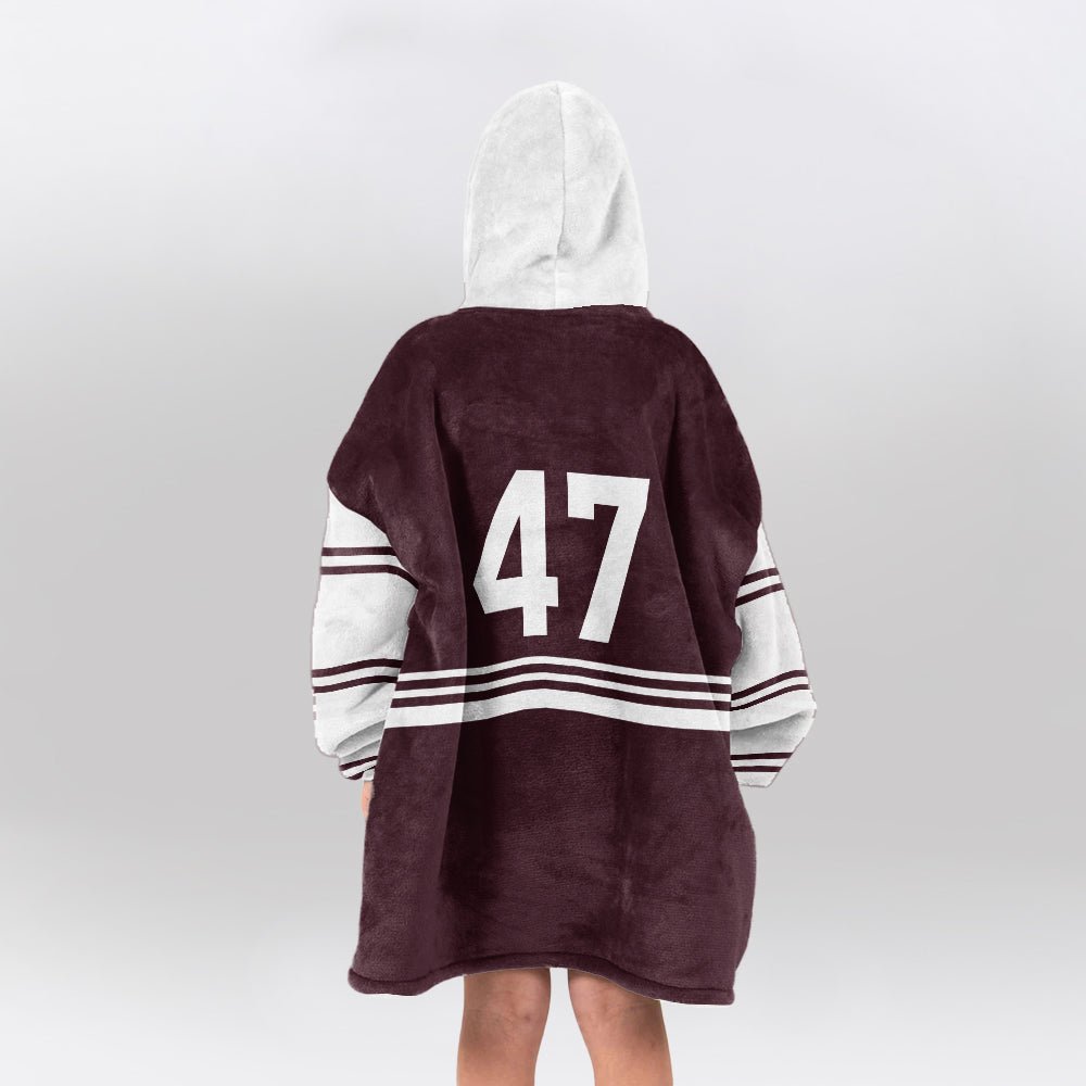 Manly Warringah Unisex Blanket Hoodie