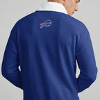 Buffalo B.I.L.L.S x The B.E.A.S.T Quarterzip Waffle Sweatshirt