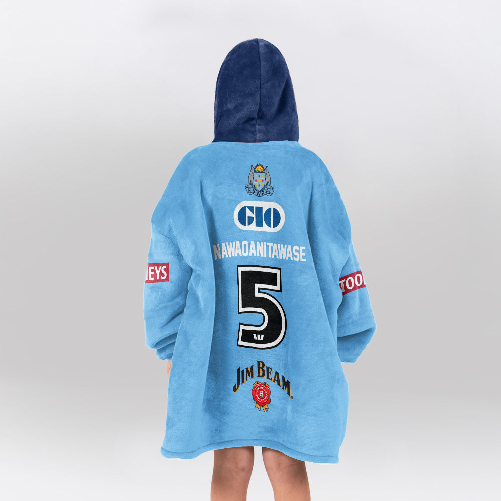 NSW Blues Marky Mark Blanket Hoodie