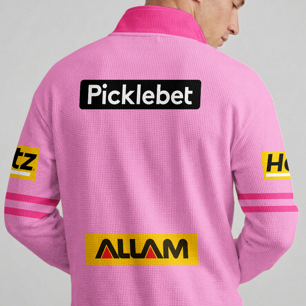 Penrith Quarterzip Waffle Sweatshirt