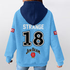 NSW Blues Rugby Waffle Hoodie
