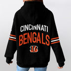 Cincinnati B. Football Waffle Hoodie